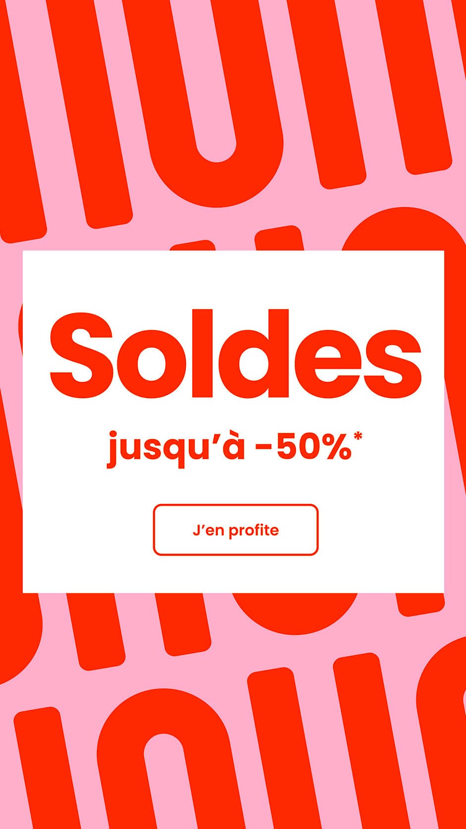 Story organique : soldes